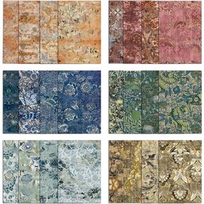 120 قطعة من ورق القصاصات العتيقة من آثار الباروك، مقاس 6.7 × 9.8 بوصة، ورق حرفي مطبوع على جانب واحد عتيق، 6 تصميمات قديمة (20 ورقة لكل واحدة) لصنع البطاقات بنفسك، واليوميات، وألبوم الصور والديكور in Kuwait