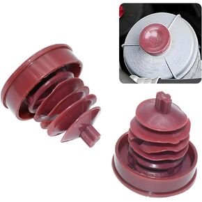 2PCS Car Hydraulic Power Steering Pump, Power Steering Fluid Pump Reservoir Cap Plug Cover Replaces 53697-SB3-952, Compatible with Odyssey Pilot Prelude Ridgeline CL MDX in Saudi Arabia