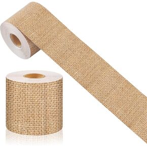65.6Ft Burlap Bulletin Board Border Burlap Pattern Straight Border Trim Roll Brown Farmhouse Classroom Bulletin Board Decorations for Teacher Back to School Classroom Chalkboard Home Office Wall Decor in Saudi Arabia