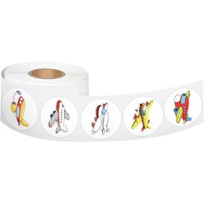 500Pcs Cartoon Train Stickers Roll Waterproof Cute Train Stickers for Water Bottles Laptop Scrapbook Kids Birthday Party School Reward Giveaways in Saudi Arabia