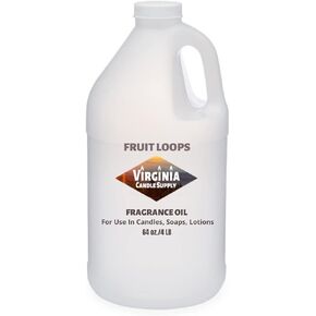 Fruit Loops Fragrance Oil (Our Version of The Brand Name) (64 oz Jug) for Candle Making, Soap Making, Tart Making, Room Sprays, Lotions, Car Fresheners, Slime, Bath Bombs, Warmers… in Kuwait