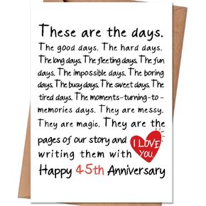 10th Anniversary Card for Husband Wife,10 Years Anniversary Card Gifts for Him Her,10 Year Wedding Anniversary Cards for Men Women,Happy Tin Anniversary in Saudi Arabia