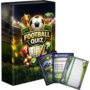 JOH World Cup 2026 Soccer Trivia Card Game - Over 200 Soccer Trivia Questions | Family Game Night | World Cup 2026 Soccer Cards Games for Kids & Adults | Soccer Gift in Saudi Arabia