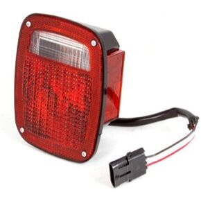 Omix | 12403.12 | Tail Light Assembly, Right, Black Housing | OE Reference: 56002134 | Fits 1987-1990 Jeep Wrangler YJ in Kuwait