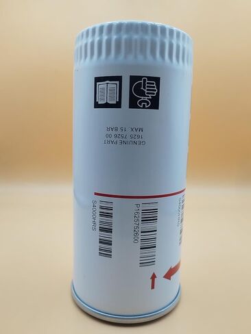 تدور على فلتر زيت 1625752600/2903752600 لاستبدال قطع غيار ضاغط الهواء اللولبي أطلس كوبكو GA سلسلة in Kuwait