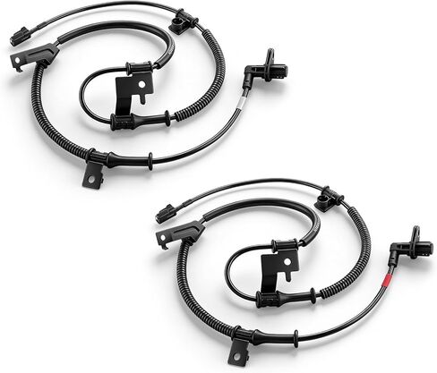 MOTOALL Front ABS Wheel Speed Sensor Compatible with Kia Soul 2010-2013, 1.6L/2.0 Hatchback, Replaces 95670-2K000 - Driver & Passenger Side in Kuwait