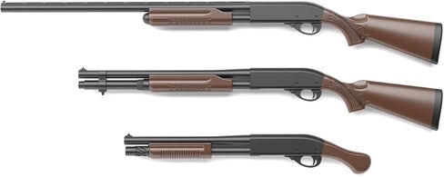 LittleArmory [LA055] M870 Type Hardwood 1/12 Plastic Model in Saudi Arabia