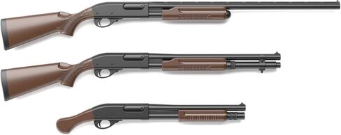 LittleArmory [LA055] M870 Type Hardwood 1/12 Plastic Model in Saudi Arabia