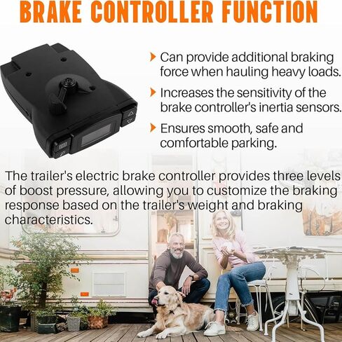 for Tekonsha P3 Prodigy Brake Controller Module Kit 90195 for Trailer with 1-4 Axles LCD Display Fit for Ford SUV Truck in Kuwait