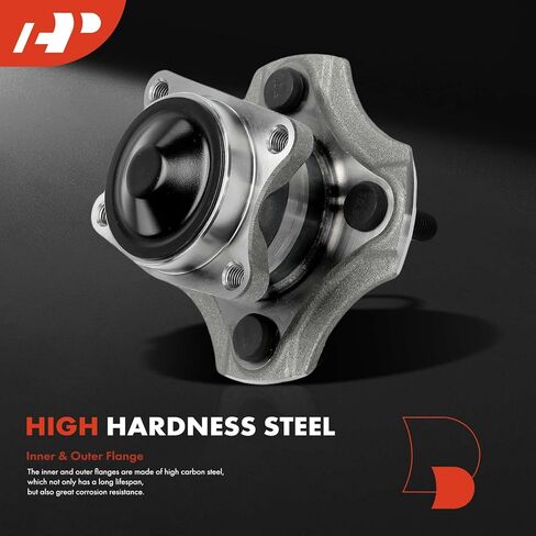 A-Premium 2 x Rear Wheel Bearing and Hub Assembly with 4-Lug Compatible with Toyota Echo 2000 2001 2002 2003 2004 2005, Without ABS Brakes in Kuwait