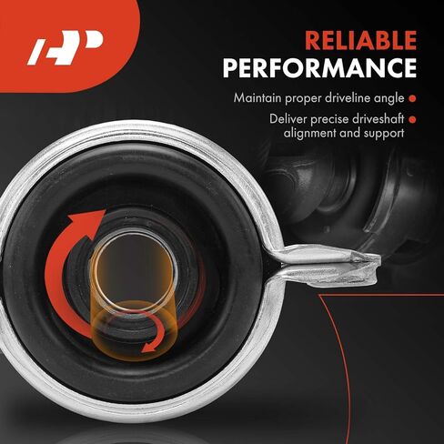 A-Premium Drive Shaft Center Support Bearing Compatible with Mitsubishi L 200 1996-2007, 4WD, Replace # MR223119, Driveshaft Carrier Bearing in Kuwait