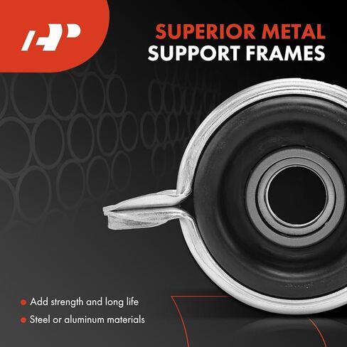 A-Premium Drive Shaft Center Support Bearing Compatible with Mitsubishi L 200 1996-2007, 4WD, Replace # MR223119, Driveshaft Carrier Bearing in Kuwait