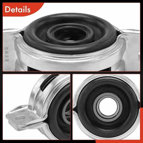 A-Premium Drive Shaft Center Support Bearing Compatible with Mitsubishi L 200 1996-2007, 4WD, Replace # MR223119, Driveshaft Carrier Bearing in Kuwait