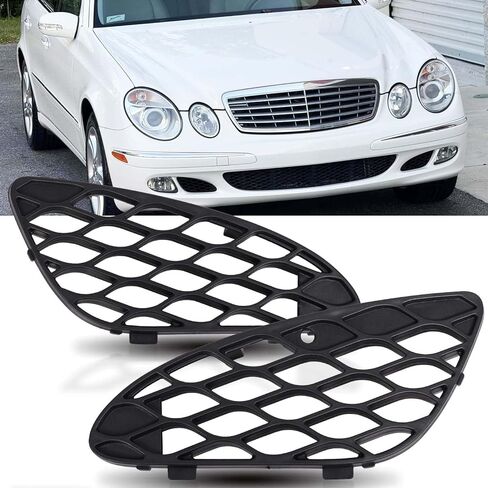 استبدال مصبغة الشواية الأمامية لعام 2003 2004 2005 2006 Mercrdes-Benz E-Class W211 E320 E500 E55 AMG، بيانو أسود in Kuwait