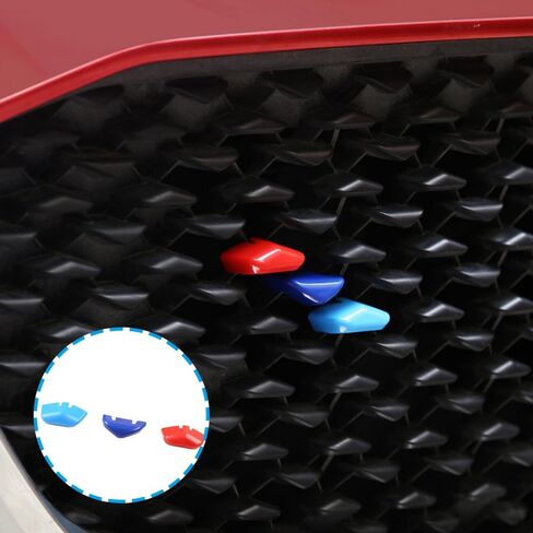 Car Accessories Front Grill Grille Strip Cover Molding Trim Only Suitable For The Right Side Compatible With Mazda CX-30 CX30 2020-2024 2025 2026 (3-color) 3PCS ABS in Saudi Arabia
