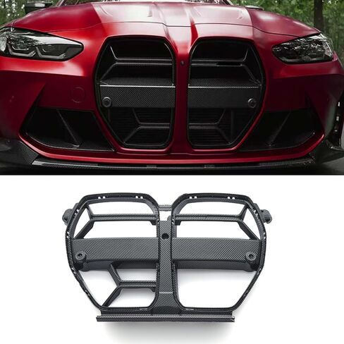 Grille For 2021-2026 BMW M3 G80 M4 G82 G83 CSL Style (Carbon Fiber Look) in Saudi Arabia