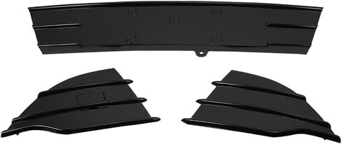 Front Grille Fit for Ford Escape S&SE&Titanium 2013-2016 Front Bumper Lower Grille Grill 3Pcs FO1036154 FO1038124 FO1039124 (W/O Chrome Trim) in Saudi Arabia