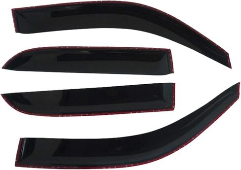 Window Visor Compatible For Toyota Hilux Surf 1996-2000 Car Window Deflector Visor Shade Weather Shield Sun Rain Guard in Saudi Arabia