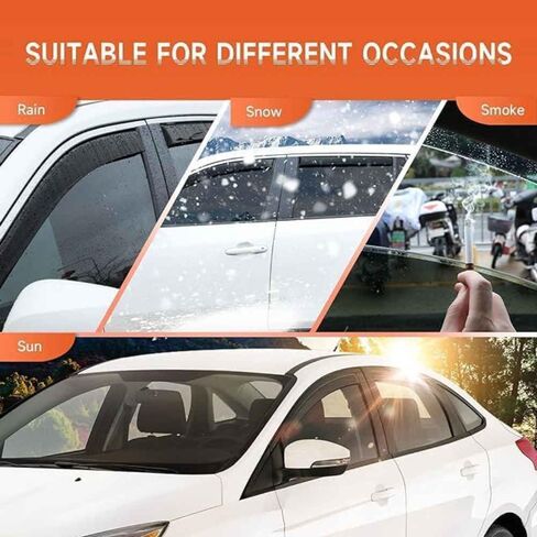 Window Visors Rain Guards for Lexus LS400 1997, Side Wind Deflectors Vent Shades Weather Shield Auto Ventshade in Saudi Arabia