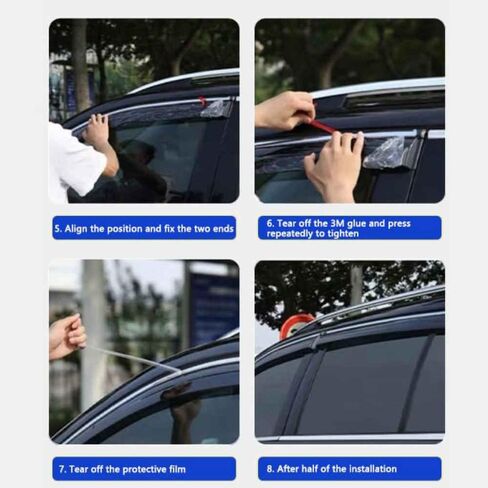 Window Visors Rain Guards for Lexus LS400 1997, Side Wind Deflectors Vent Shades Weather Shield Auto Ventshade in Saudi Arabia