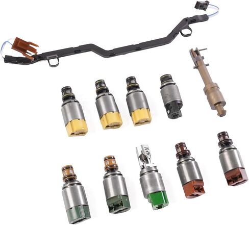 Transmission Valve Body Solenoid Kit Compatible For BMW F10 F12 F01 F02 X5 X6 8HP70 8HP75 8HP45 in Kuwait