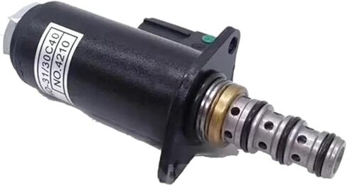 متوافق مع صمام الملف اللولبي للمضخة الهيدروليكية الرئيسية للحفارة SK200 SK250-6E YN35V00041F1 in Kuwait
