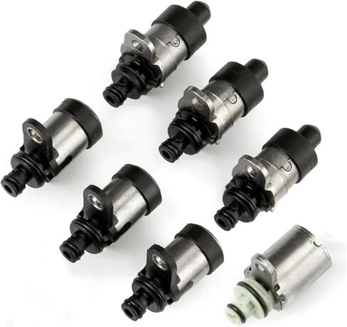 7 X RE5R05A Transmission Solenoid 02UP Compatible For Infiniti Hyundai Kia Compatible For Datsun 123929A 123933A 123934 31941-1FX02 in Kuwait