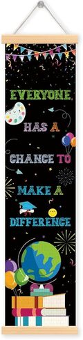 Welcome Back We Missed You So Much Porch Banner Vertical Door Banner for Classroom Teacher Welcome Decorations First Day of School Hanging Wall Backdrop School Party Decor for Indoor and Outdoor in Saudi Arabia