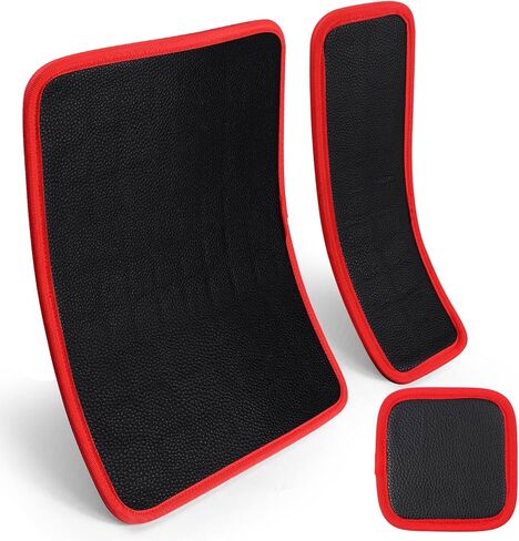 3-Piece Magnetic Tool Mat Set, Heavy-Duty Magnetic Parts Holder with 3 Sizes Non-Slip Trays, Suitable for Auto Repair and Workshop Organization, Gifts for Men, Birthday Gifts for Men in Saudi Arabia