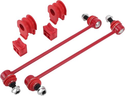 Front Stabilizer Bar Links with 2 Pcs Bushing for Nissan Rogue 2008-2013 Sway Bar Link Kits Suspension Bar End Links No.K750094/K750095/K201298 Red in Kuwait