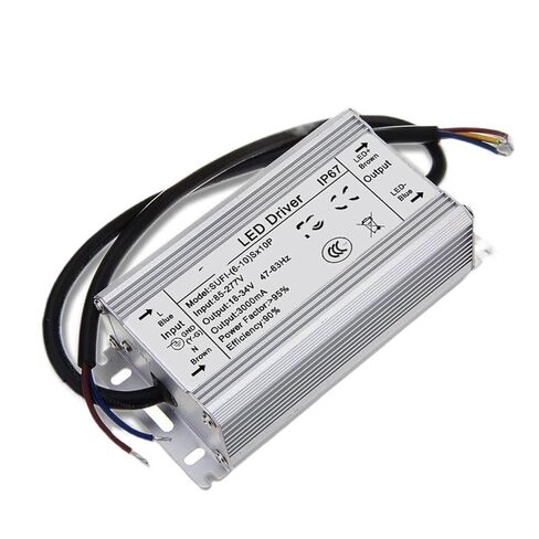1pcs High Power Supply LED Driver 100W 3000mA Outdoor Waterproof Transformer AC85V-265V to DC18-34V for 100W Light Chip in Saudi Arabia