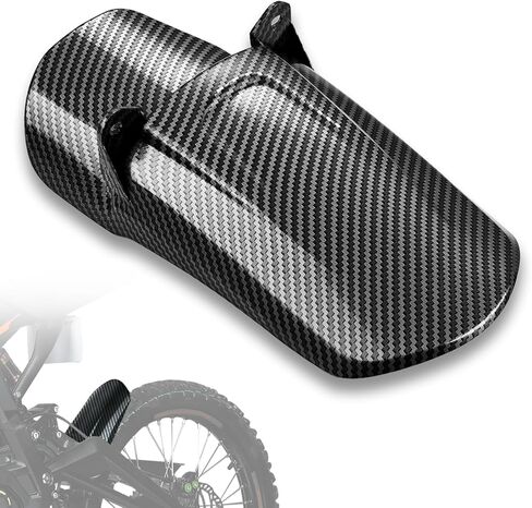 Rear Cushion Fender for Surron LBX, Electric Dirt Bike Mudguard Mud Guards for Sur Ron Easy Installation Carbon Fiber Pattern in Kuwait