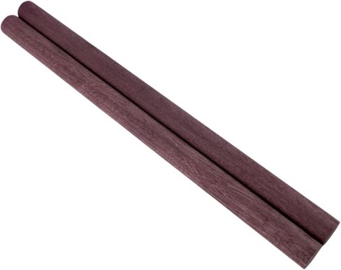 Purpleheart Wooden Dowel Rods - 3/4 x 12 Inch (Pack of 2) - Kiln-Dried Unfinished Natural Hardwood Dowels for Crafts and Woodworking in Saudi Arabia