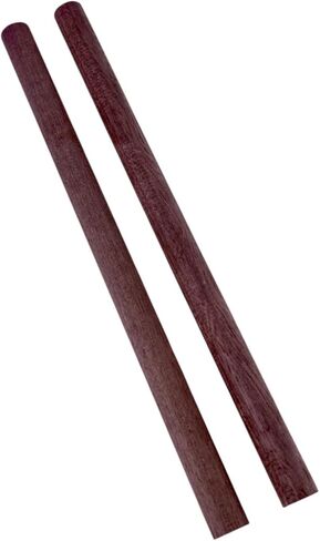 Purpleheart Wooden Dowel Rods - 3/4 x 12 Inch (Pack of 2) - Kiln-Dried Unfinished Natural Hardwood Dowels for Crafts and Woodworking in Saudi Arabia