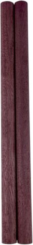 Purpleheart Wooden Dowel Rods - 3/4 x 12 Inch (Pack of 2) - Kiln-Dried Unfinished Natural Hardwood Dowels for Crafts and Woodworking in Saudi Arabia