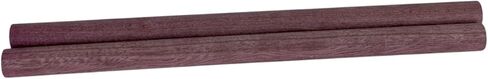 Purpleheart Wooden Dowel Rods - 3/4 x 12 Inch (Pack of 2) - Kiln-Dried Unfinished Natural Hardwood Dowels for Crafts and Woodworking in Saudi Arabia