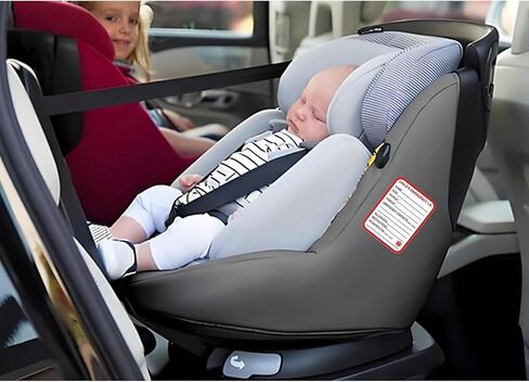 Child Emergency Contact Sticker Tags Car Seat Safety Set 10 Pcs Ice Emergency Sticker with 10 Folding Medical Information Id Card and Card Sleeves Medical Information Card with Lanyard (10 Set) in Saudi Arabia