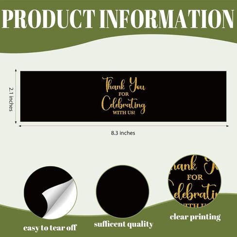 KongMoTree 100 Pcs Wedding Water Bottle Labels, Personalized Water Bottle Labels, Bridal Shower Bottles Sticker, Waters Bottles Label Sticker for Wedding Dinners Prom Engagement Anniversary Party in Saudi Arabia