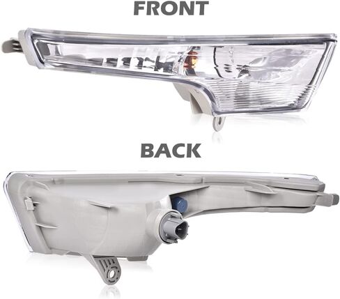 مصابيح إشارة الانعطاف، متوافقة مع Nissan Altima Base 2013-2017، تناسب Nissan Altima S 2013-2018، تناسب Nissan Altima SR 2016-2018، مصابيح ماركر مع لمبة وجانب السائق والراكب in Kuwait