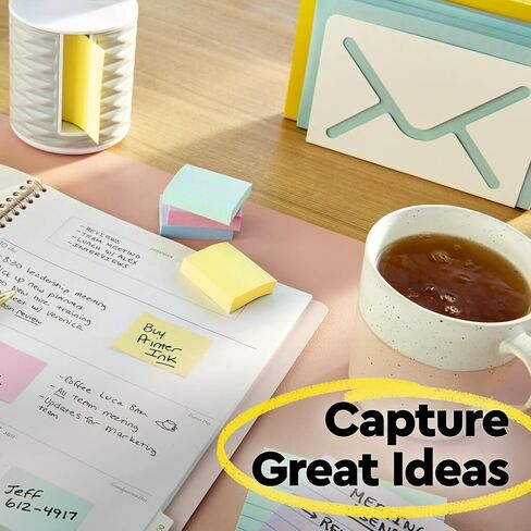 Post-it Notes, 3 inches by 3 inches, Canary Yellow, 100-Sheet Pads in 12-Count Packages (Pack of 2) in Kuwait