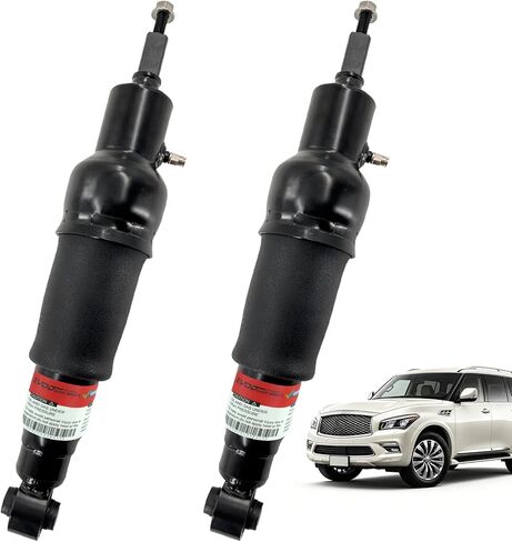 2PCS Rear Air Suspension Shock Absorber Struts for Infiniti QX56 JA60 2004-2010, for Nissan Armada WA60 2005-2015 56200-ZQ20C 56200-ZV60A Left & Right in Kuwait