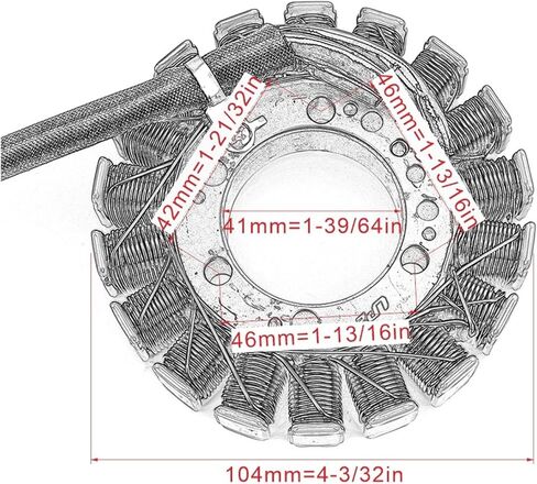 Stator Coil for YZF600R 1995-2007 4JH-81410-00 4TV-81410-00 4TV-81410-01 in Saudi Arabia