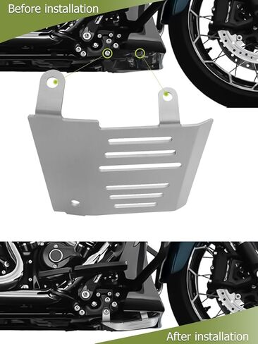Skid Plate for Road Glide, Aluminium Lower Engine Chassis Protection Guard Compatible with Touring Street Glide, CVO Street Glide Special FLTRXSE, FLTRX, FLTRXSTSE, FLHX, FLHXSE 2024-UP in Saudi Arabia