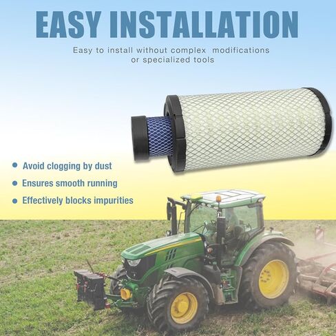 Air Filter P828889 P829333 Compatible with Donaldson John Deere Caterpillar Cat Backhoe Wix Case and Baldwin AT171853 AT171854 110-6326 110-6331 46562 46569 222421A1 222422A1 RS3544 RS3545 in Saudi Arabia