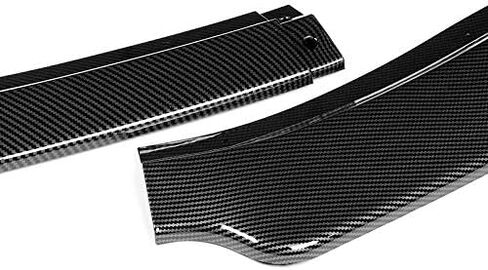 3PCS Front Bumper Lip fit for compatible with 2014 - 2016 Lexus IS250IS350IS200t ( Not Fit F-Sport Model Bumper ), Front Bumper Lip Spoiler Air Chin Body Kit Splitter, Painted Carbon Fiber in Kuwait