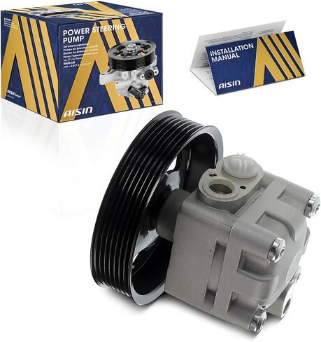 AISIN AFTERMARKET PSPN-00437 Power Steering Pump - Compatible with Nissan 370Z, INFINITI EX35, EX37, FX35, FX37, G35, G37, M35, M37, Q40, Q50, Q60, Q70, Q70L, QX50, QX70 - V6 3.5L 3.7L in Kuwait