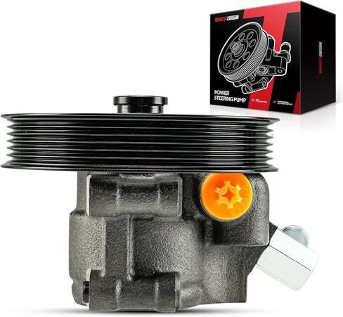 Torchbeam 21-5728 Power Steering Pump for 1986-1994 D21 2.4L, 1995-1996 Pickup 2.4L(Before 01/1996), 1989-1990 240SX, 1987-1988 Pathfinder 2.4L, OE Replace 215728, 4911086G00, 4911001G10, 4911040F00 in Kuwait