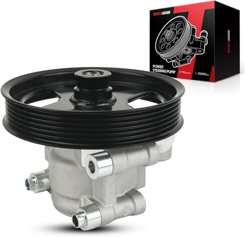 Torchbeam 21-5728 Power Steering Pump for 1986-1994 D21 2.4L, 1995-1996 Pickup 2.4L(Before 01/1996), 1989-1990 240SX, 1987-1988 Pathfinder 2.4L, OE Replace 215728, 4911086G00, 4911001G10, 4911040F00 in Kuwait