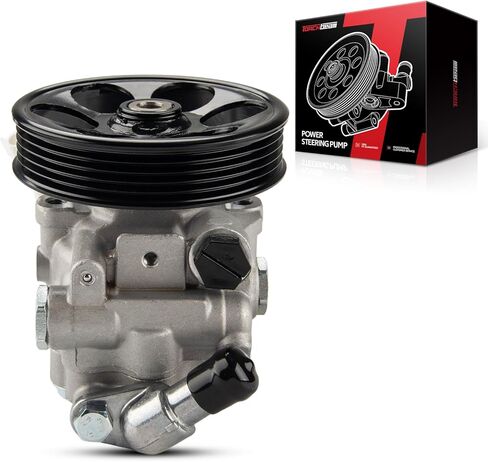 Torchbeam 21-5728 Power Steering Pump for 1986-1994 D21 2.4L, 1995-1996 Pickup 2.4L(Before 01/1996), 1989-1990 240SX, 1987-1988 Pathfinder 2.4L, OE Replace 215728, 4911086G00, 4911001G10, 4911040F00 in Kuwait