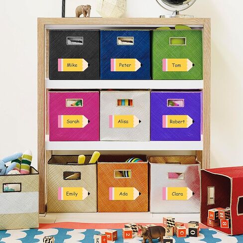 72 PCS Pencil Cutouts Pencil Name Tags for Classroom Bulletin Board Back to School Decorations Pencils Paper Cut Outs with Glue Points for Teacher Student School Chalkboard Locker Wall Door Decor in Saudi Arabia